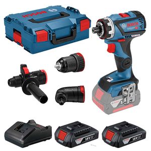 Taladro atornillador Bosch GSR 18V-60 FC 18V 2 bat+maletín