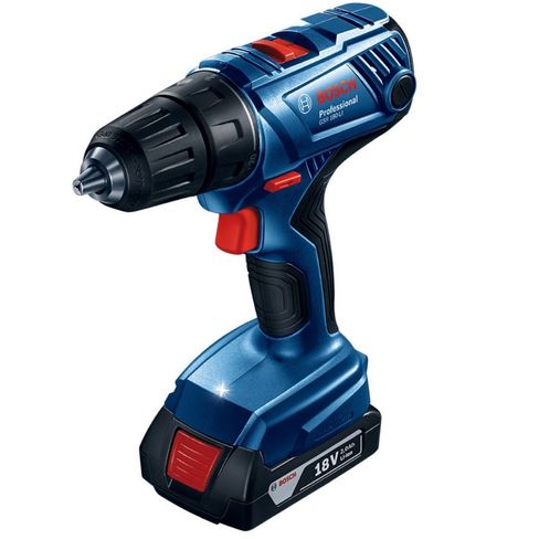 Taladro Atornillador Bosch GSR 180 LI 18V 2 baterías+maletín