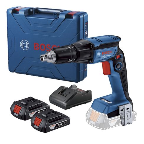 Atornillador Drywall Bosch GTB 185-LI 18V 2 baterías+maleta