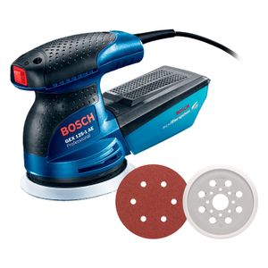 Lijadora Excéntrica Bosch GEX 125-1 AE 250W 220V disco lija