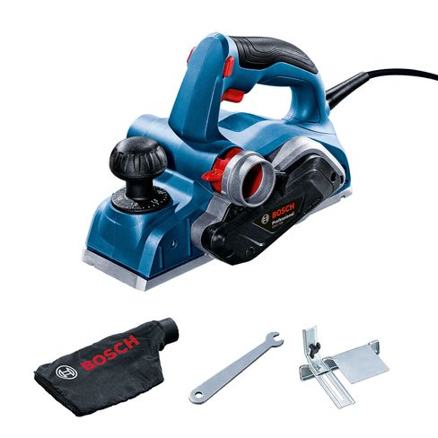 Cepillo Bosch GHO 700 220V 700W 2 cuchillas y colector polvo