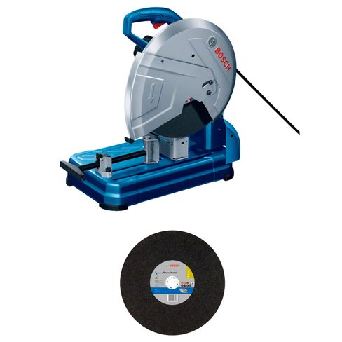 Sierra sensitiva Bosch GCO 14-24 2400W 220V con 1 disco