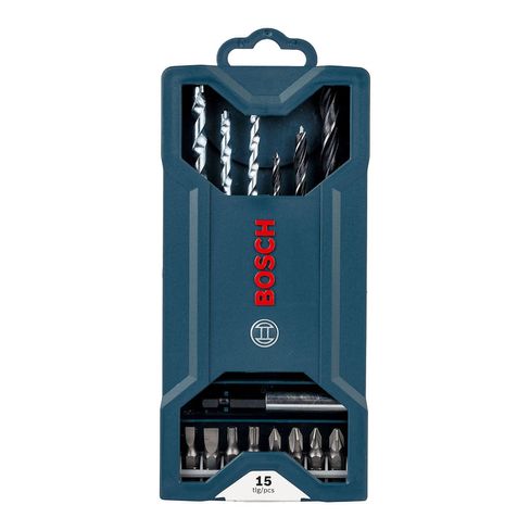 Set Puntas y Mechas Bosch Mini X-Line 15 und.