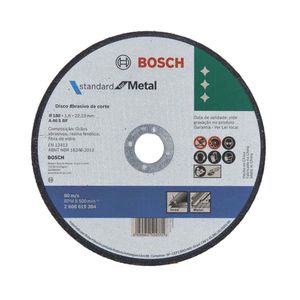 Disco de Corte Bosch Standard for Metal 180x1,6mm