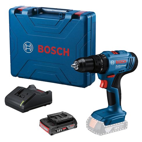 Taladro percutor atornillador Bosch GSB 183-LI 18V 1Bat+Mal