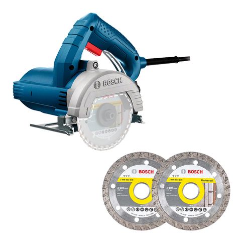 Sierra mármol Bosch GDC 150 220V 1500W con 2 discos