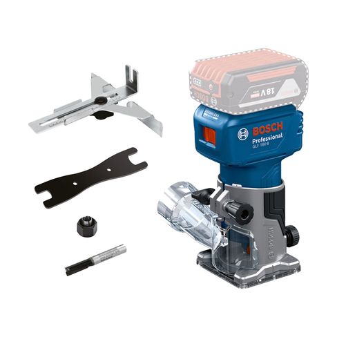 Fresadora inalámbrica Bosch GLF 18V-8