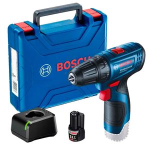 Taladro Atornillador Bosch GSR 120-LI 12V 1 batería+maletín